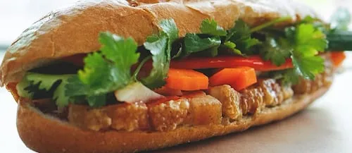 Roasted Pork Belly Bánh Mì (Bánh mì heo quay)