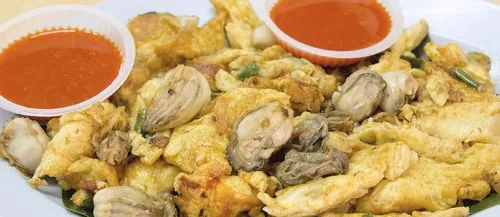 Oyster omelette (Háo jiān)