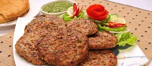 Chapli kabab