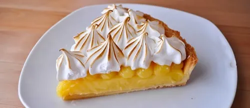 Meringue tart