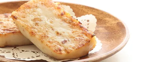 Turnip cake (Lo bak go)