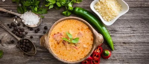Caldo de queso