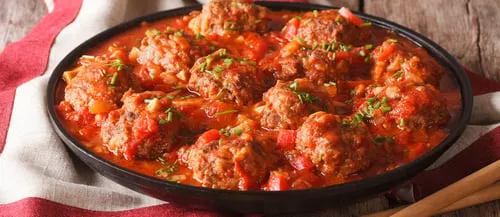 Albóndigas en salsa