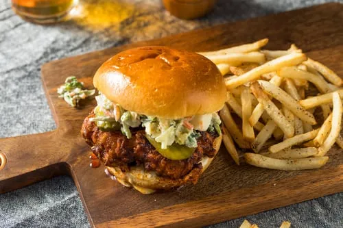 Hot Chicken Sandwich