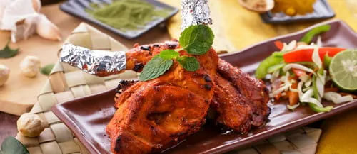 Tandoori chicken (Tandoori murgh)