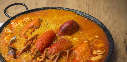 Arroz con bogavante
