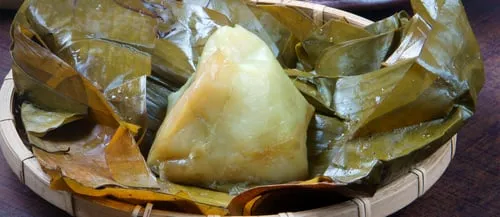 Rice and Pork Pyramid Dumpling (Bánh giò)