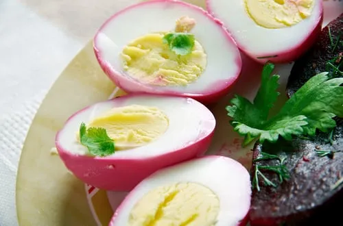 Beet Eggs