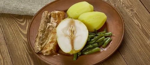Birnen, Bohnen und Speck