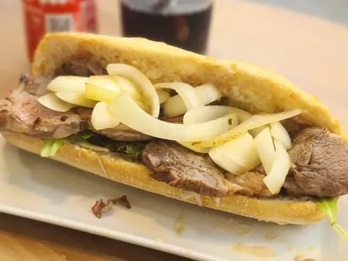 Bocadillo de ternera