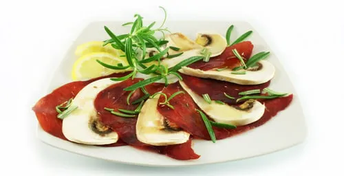 Bresaola e porcini