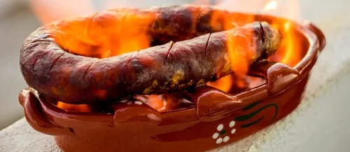 Chouriço assado