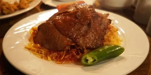 Çökertme kebabı