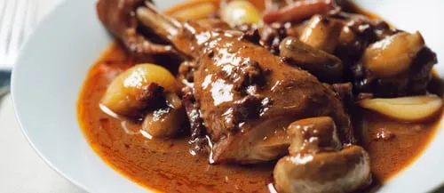 Coq au vin jaune