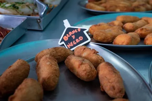 Croquetas con cecina