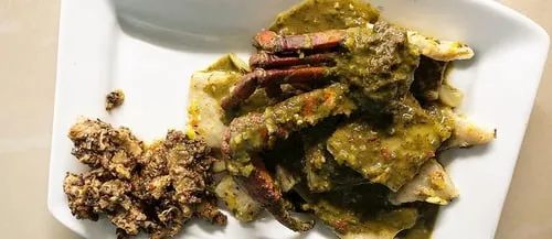 Curried Crab and Dumplings