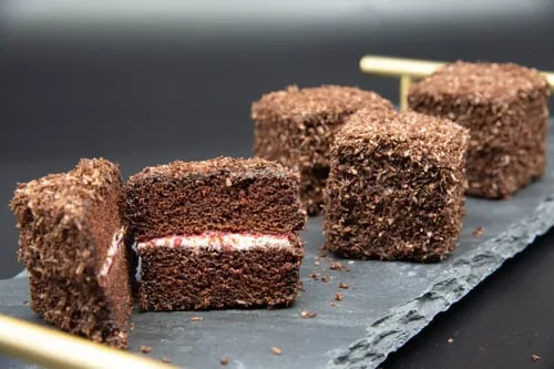 Double Chocolate Lamingtons
