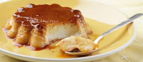 Flan de coco