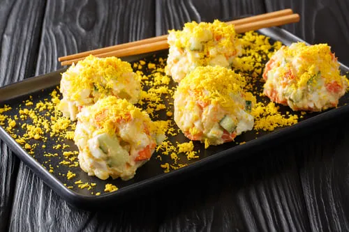 Korean Potato Salad (Gamjasaelleodeu)