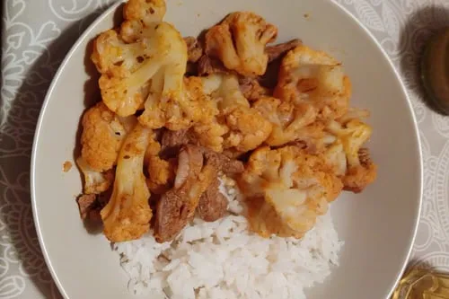 Guiso de coliflor