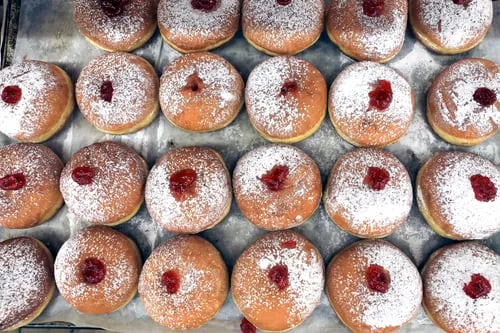 Hot Jam Donuts
