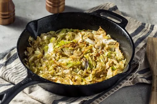 Irish Buttered Cabbage