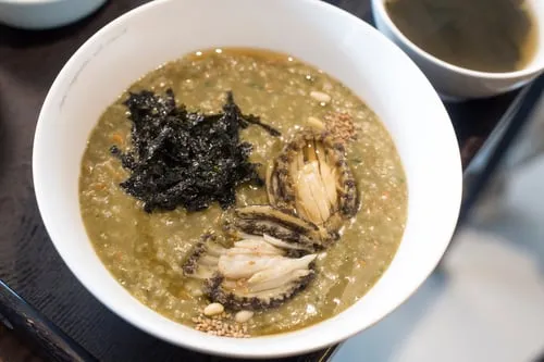 Abalone Porridge (Jeonbokjuk)