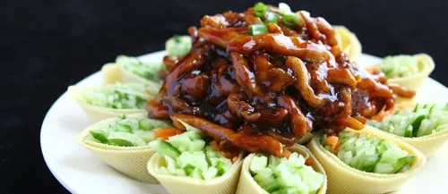 Peking shredded pork (Jing jiang rou si)
