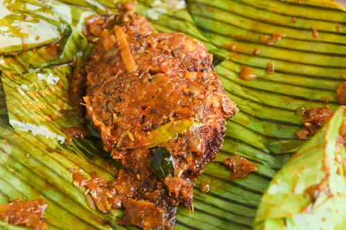 Karimeen pollichathu