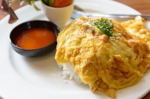Thai Omelet (Khai yat sai)