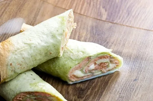 Smoked Salmon Wrap (Lefserull med røkelaks)
