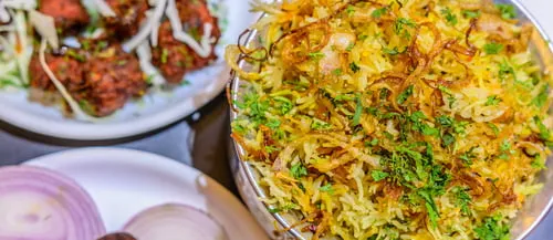 Mughlai biryani