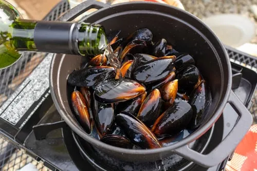 Rhine-Style Mussels (Muscheln rheinische art)
