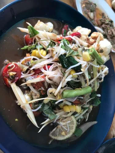 Banana Blossom Salad (Nộm hoa chuối)