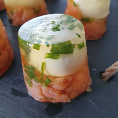 Oeufs en gelée
