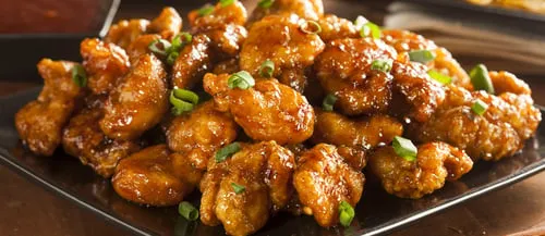 Orange chicken (Chen pi ji)