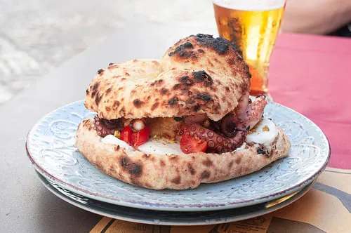 Panino col polpo