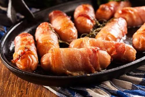 Pigs in blankets