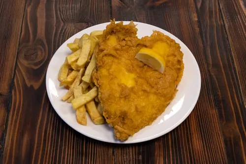 Plaice Fish and Chips