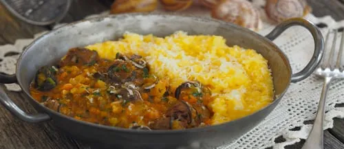 Polenta e bogoni
