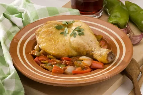 Pollo al chilindrón