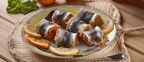 Sarde a beccafico