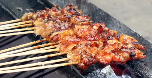 Rabbit Satay (Sate kelinci)