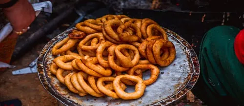 Fried Ring Bread (Sel roti)