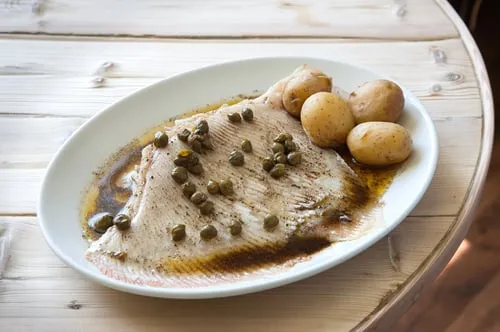 Skate in Brown Butter