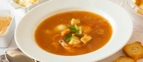 Soupe de poisson à la rouille