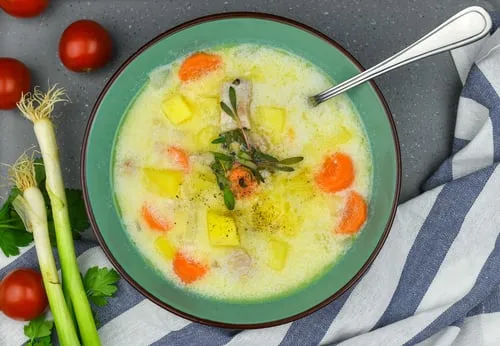 Styrian Sour Soup (Štajerska kisla juha)