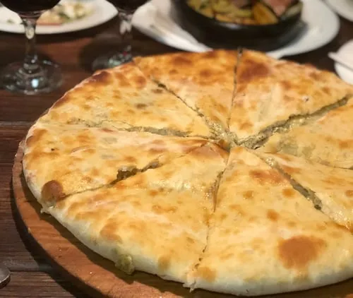 Svanetian khachapuri