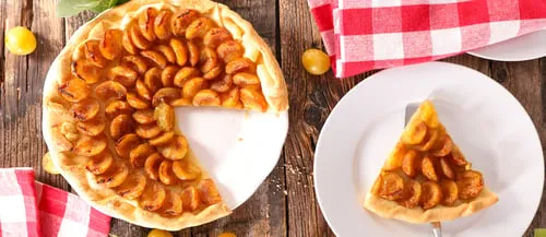 Tarte aux mirabelles