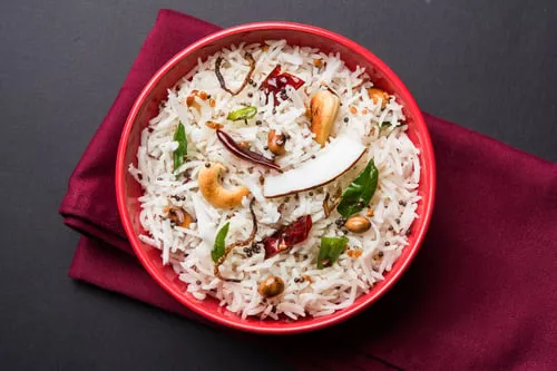Coconut Rice (Thengai sadam)